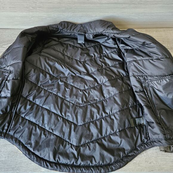 The North Face Tamburello Womens Camo Jacket Size M Insulated Lighweight Puffer - Picture 9 of 16